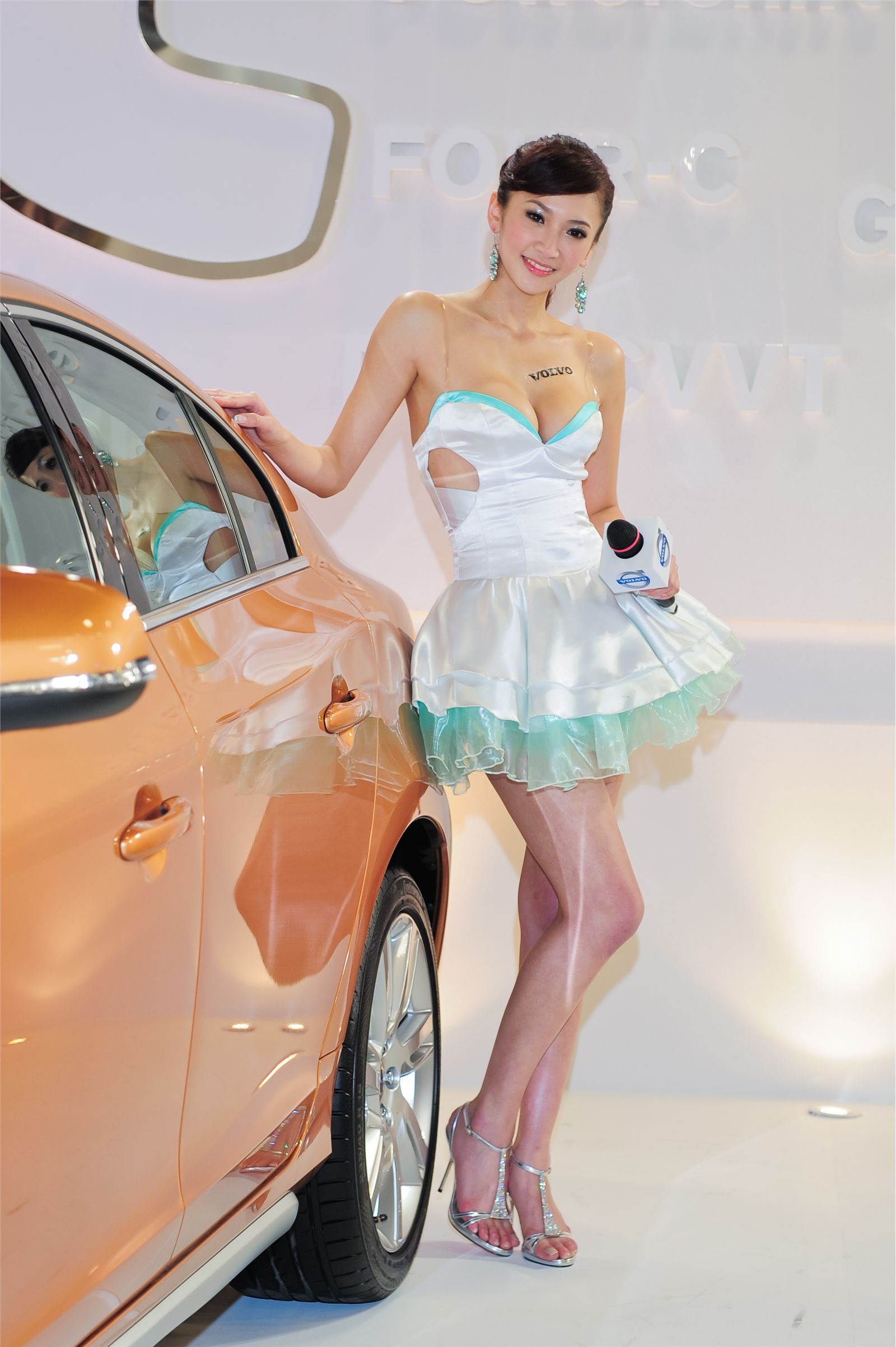 volvo 新车大展volvo美女