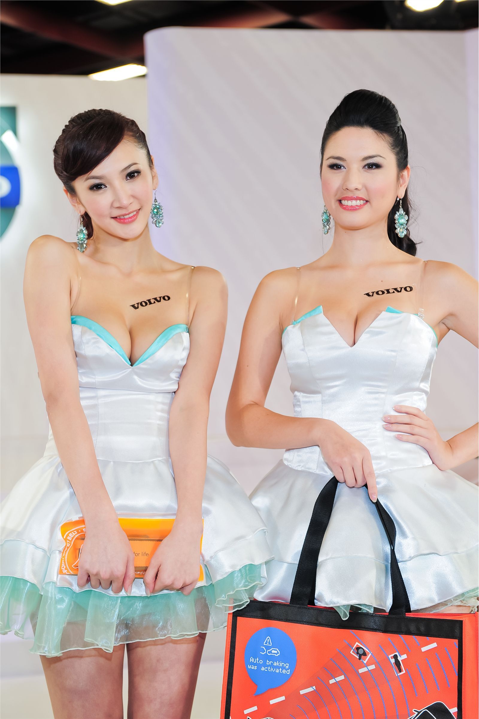 volvo 新车大展volvo美女