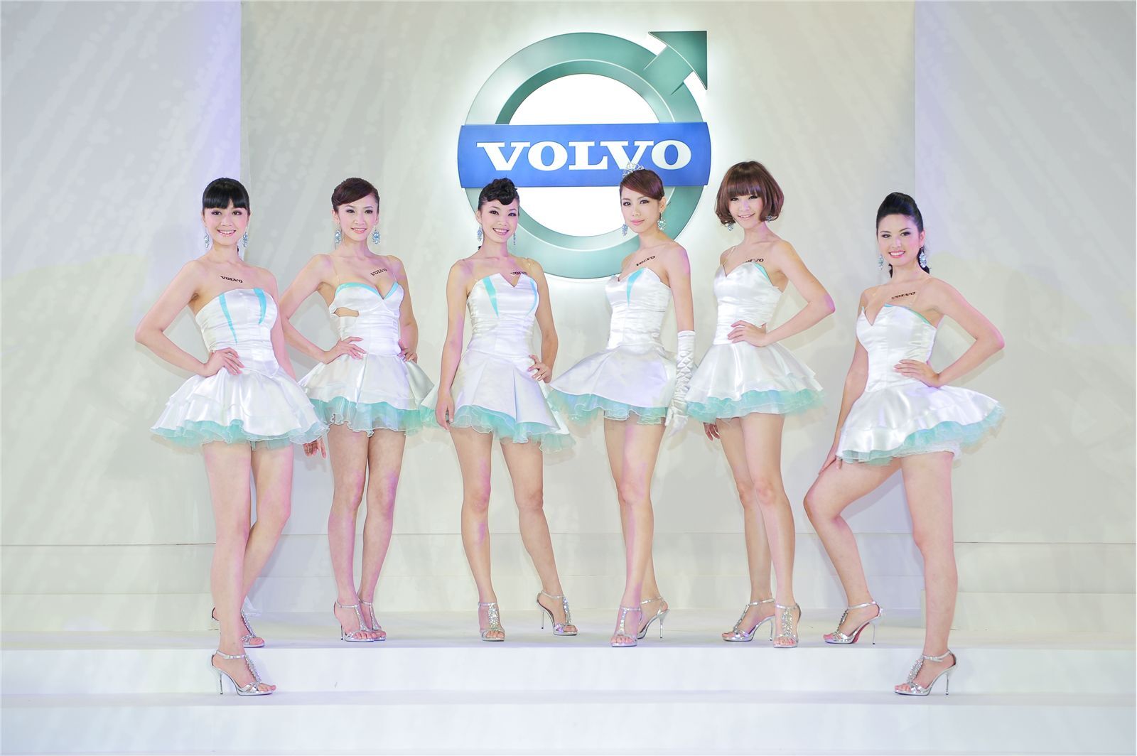 volvo 新车大展volvo美女