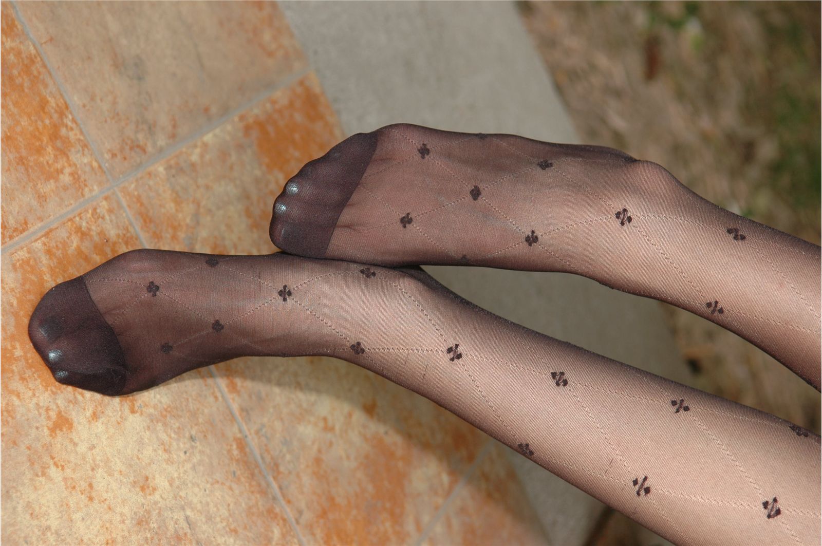 wenwen 性感丝袜美女户外写真