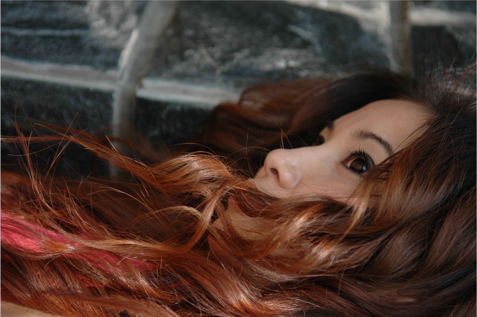 wenwen 性感丝袜美女户外写真