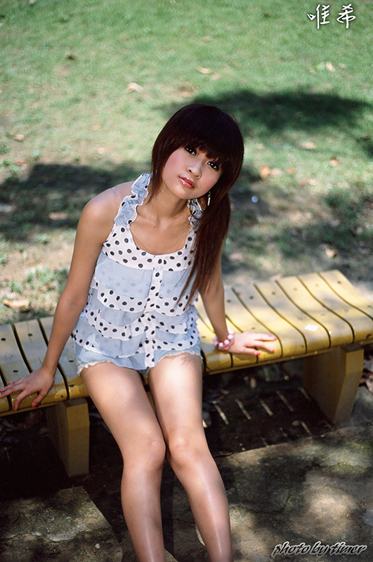 台湾妹子 寵兒-中華大學外拍