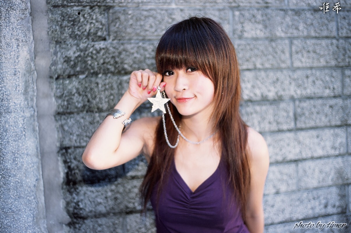 台湾妹子 寵兒-中華大學外拍