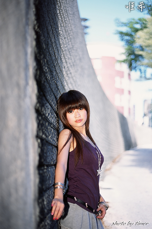 台湾妹子 寵兒-中華大學外拍