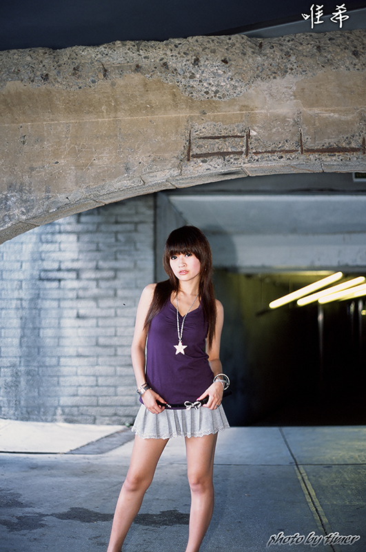 台湾妹子 寵兒-中華大學外拍