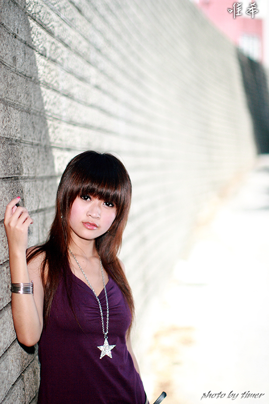 台湾妹子 寵兒-中華大學外拍