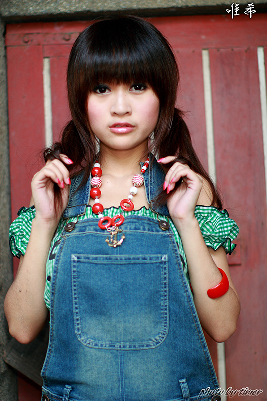 台湾妹子 寵兒-中華大學外拍