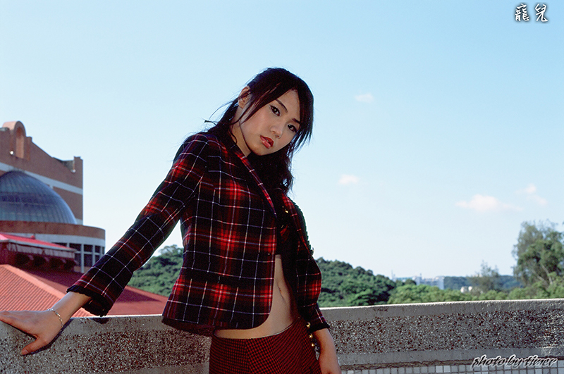 台湾妹子 唯希-新竹東門城外拍