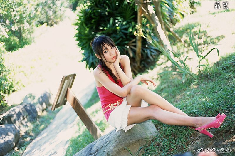 台湾妹子 唯希-新竹東門城外拍