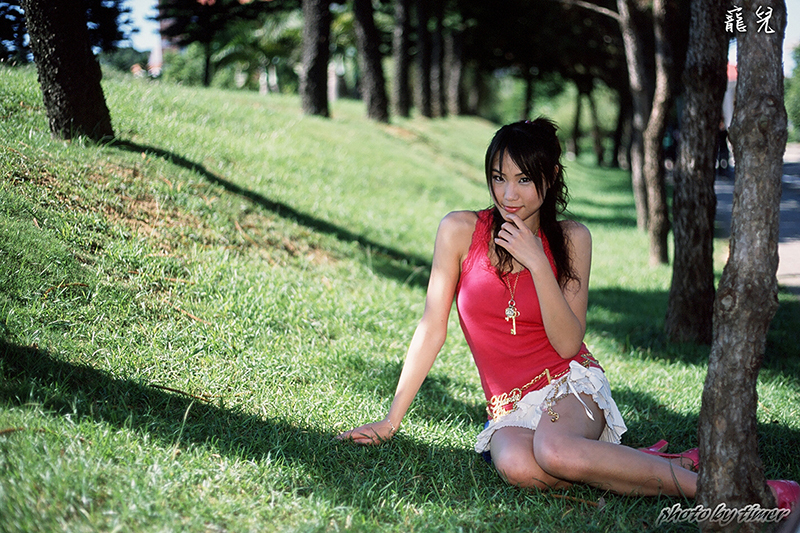 台湾妹子 唯希-新竹東門城外拍