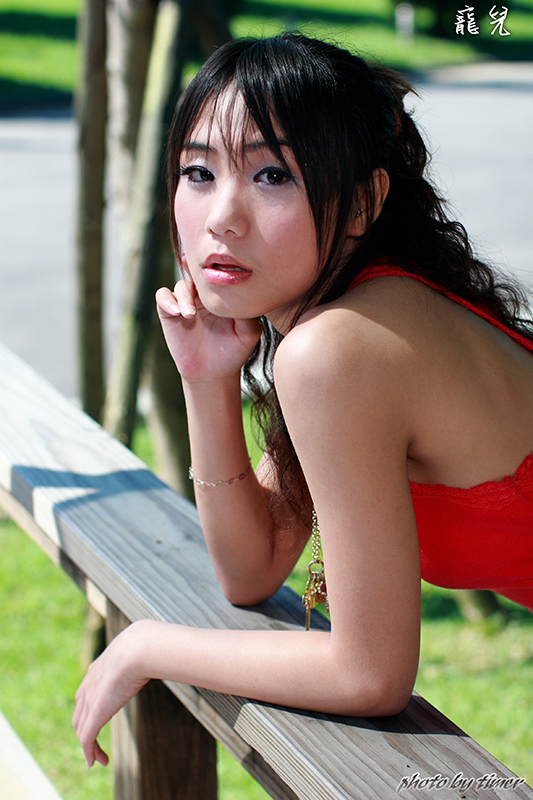 台湾妹子 唯希-新竹東門城外拍