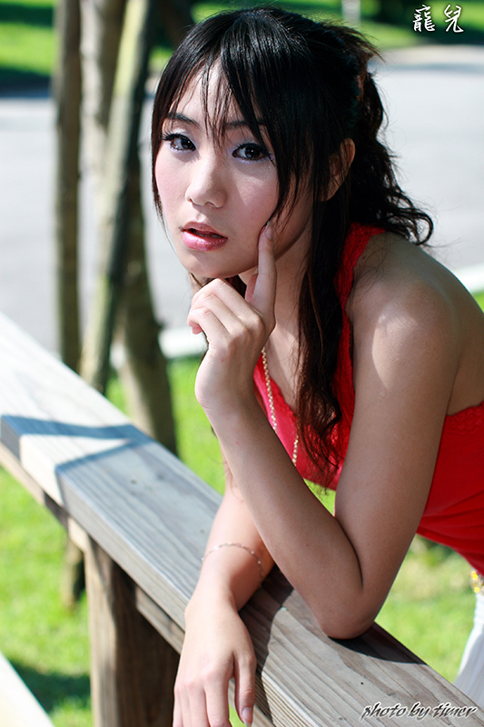 台湾妹子 唯希-新竹東門城外拍