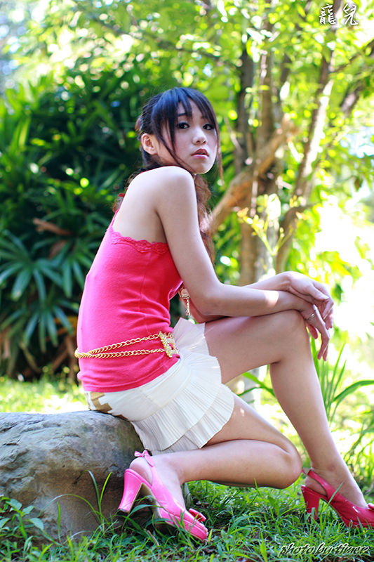 台湾妹子 唯希-新竹東門城外拍