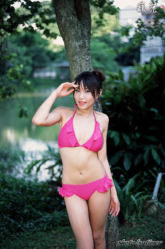 台湾妹子 唯希-新竹東門城外拍