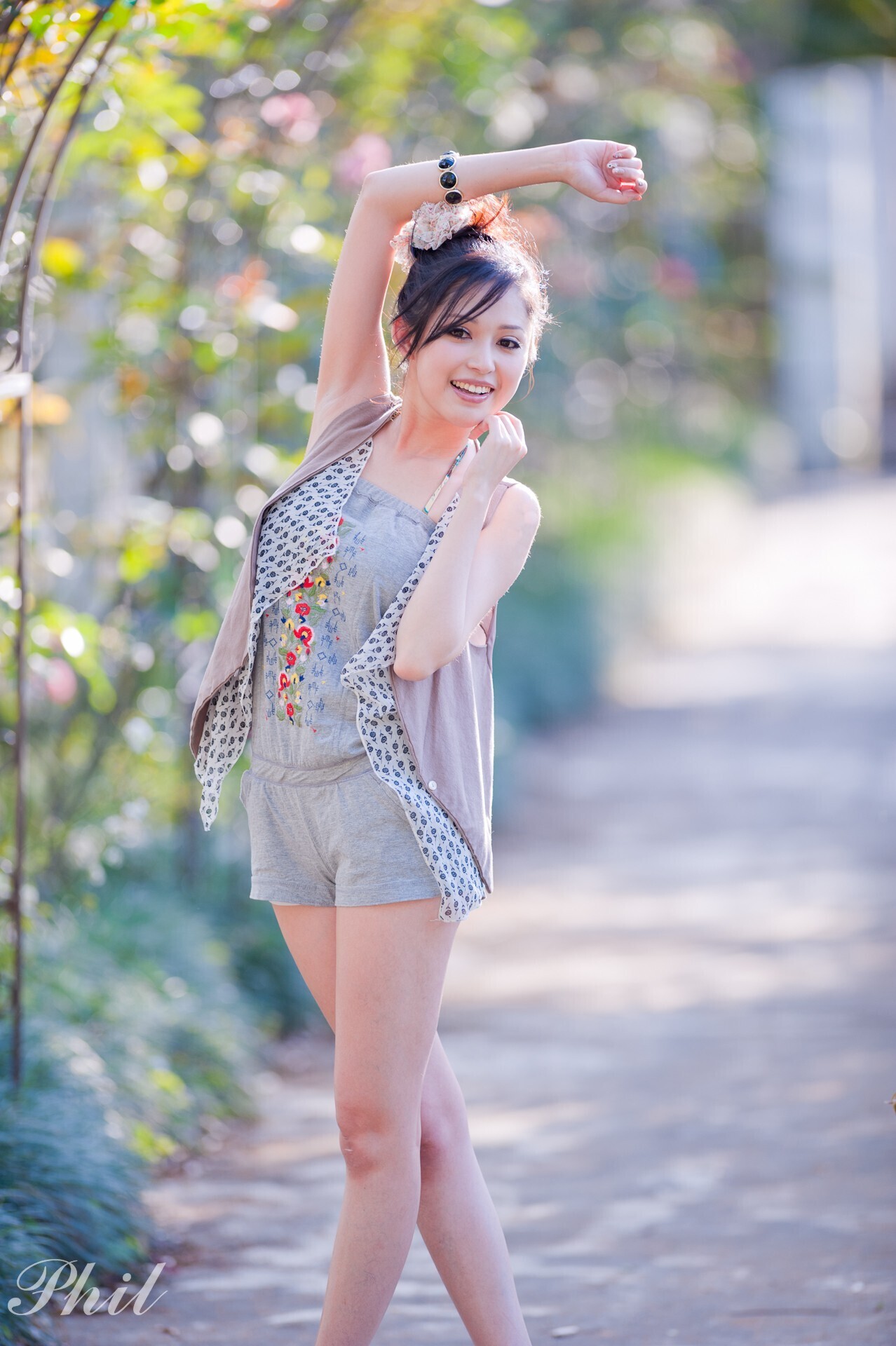 avy恬小魚--远远的风　国产模特高清制服2011.04.24