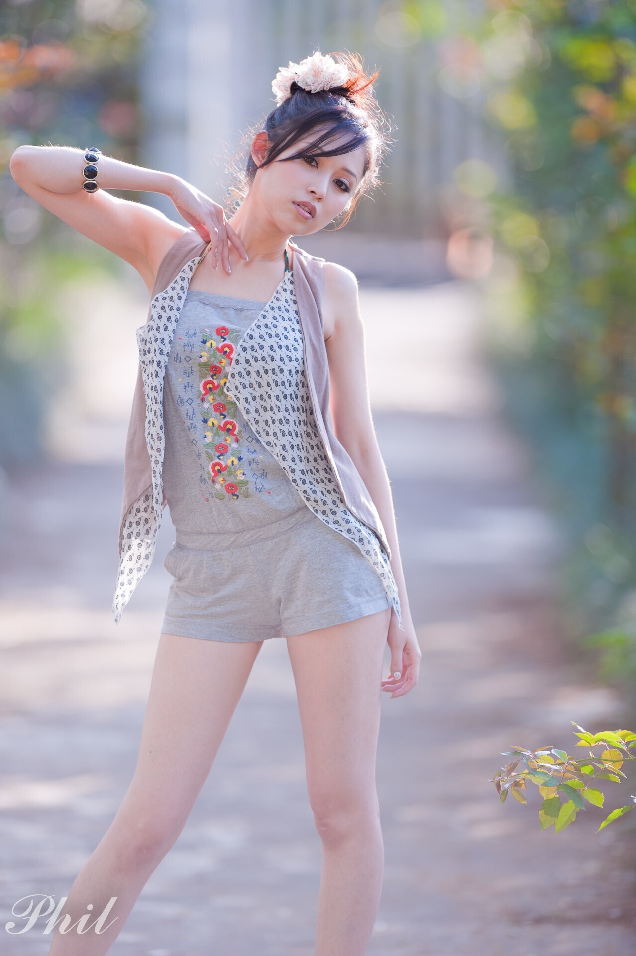 avy恬小魚--远远的风　国产模特高清制服2011.04.24