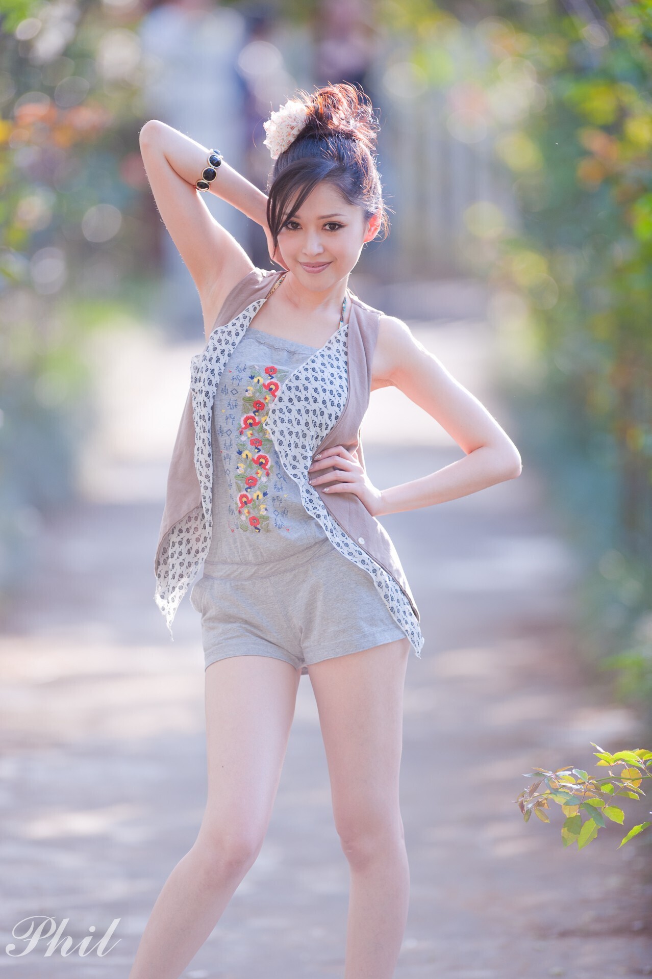 avy恬小魚--远远的风　国产模特高清制服2011.04.24