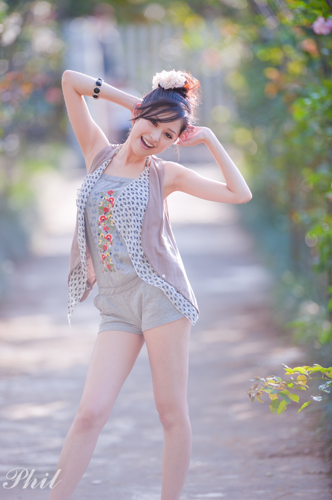 avy恬小魚--远远的风　国产模特高清制服2011.04.24