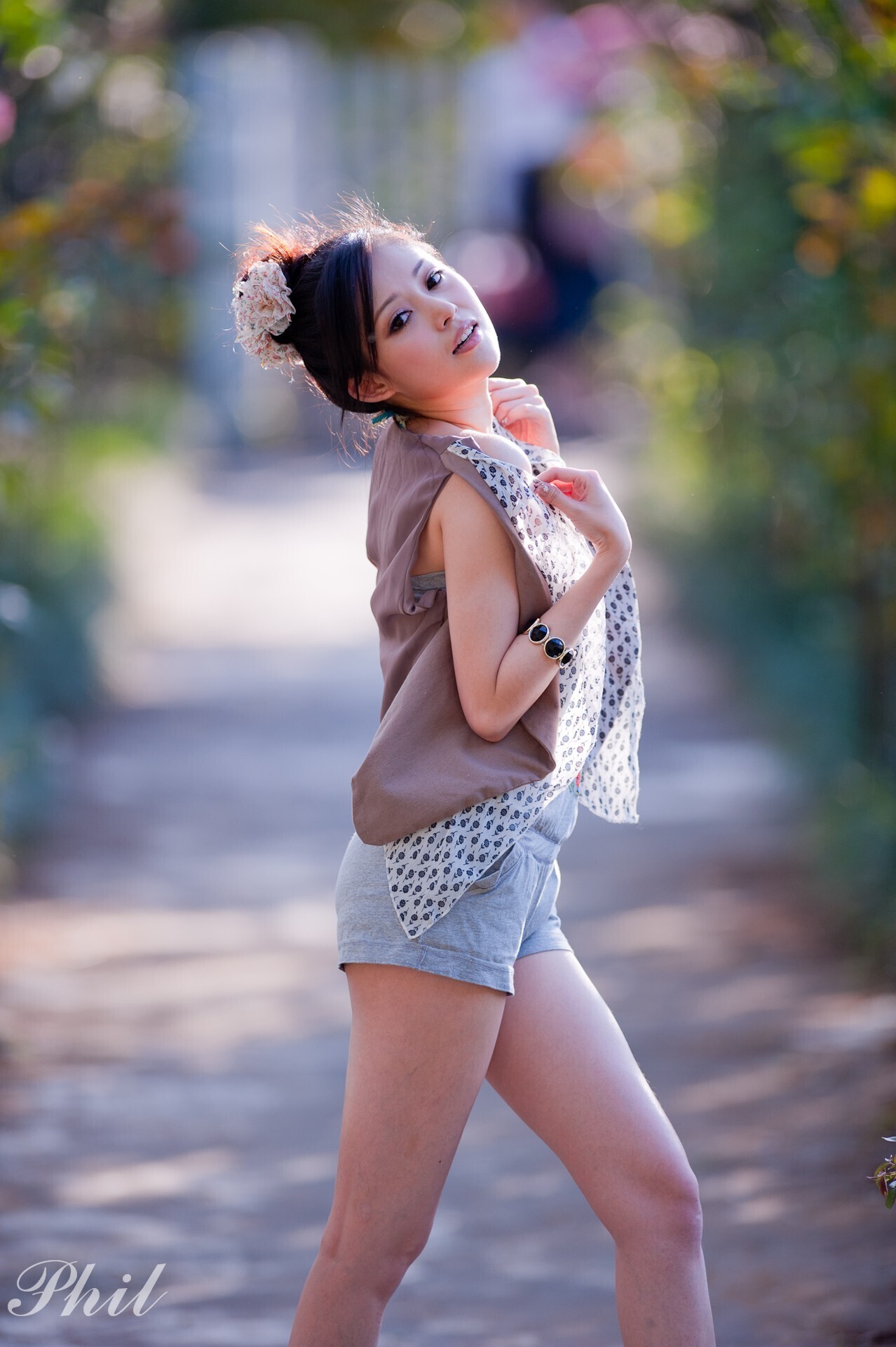 avy恬小魚--远远的风　国产模特高清制服2011.04.24