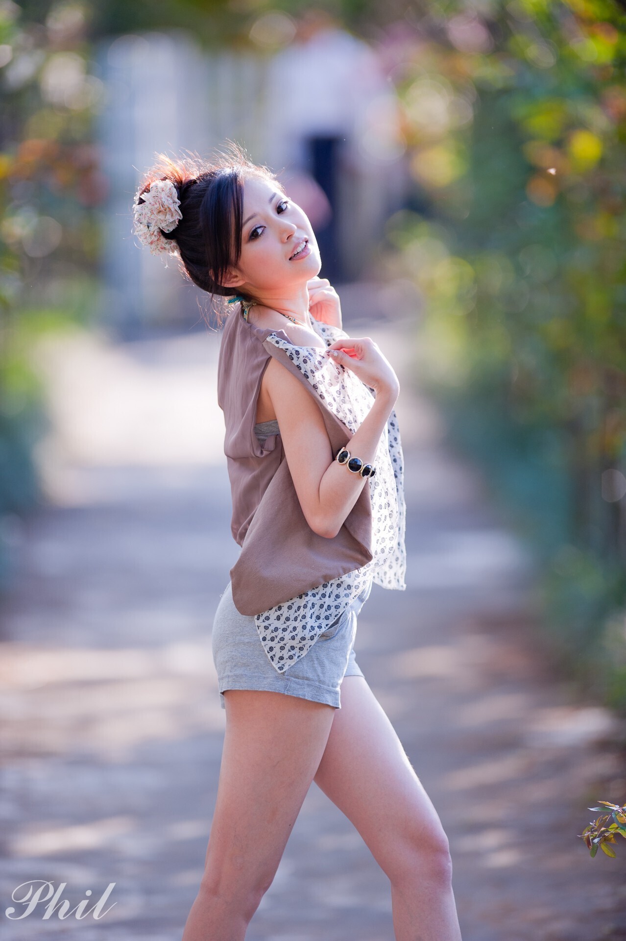 avy恬小魚--远远的风　国产模特高清制服2011.04.24