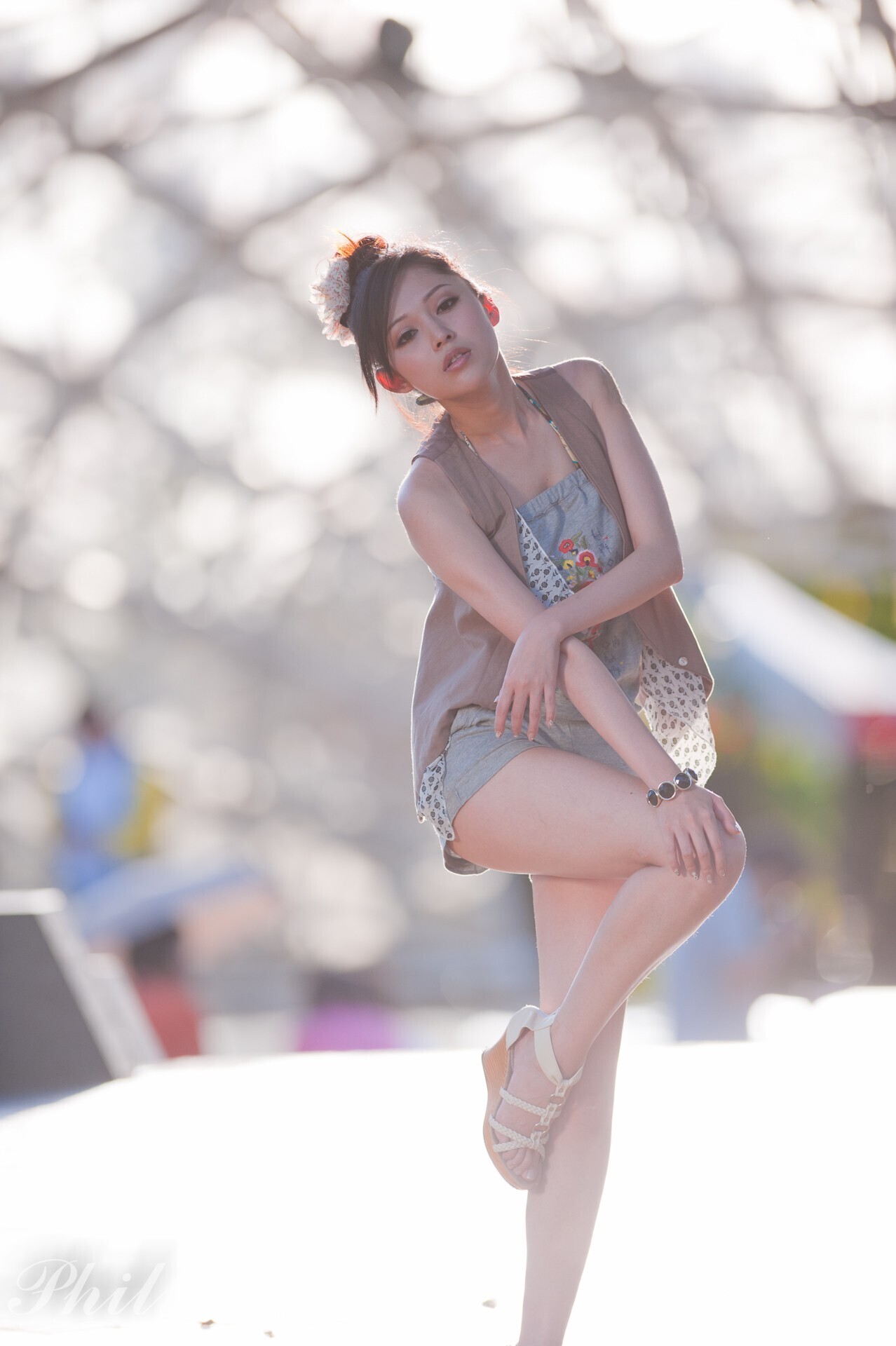 avy恬小魚--远远的风　国产模特高清制服2011.04.24