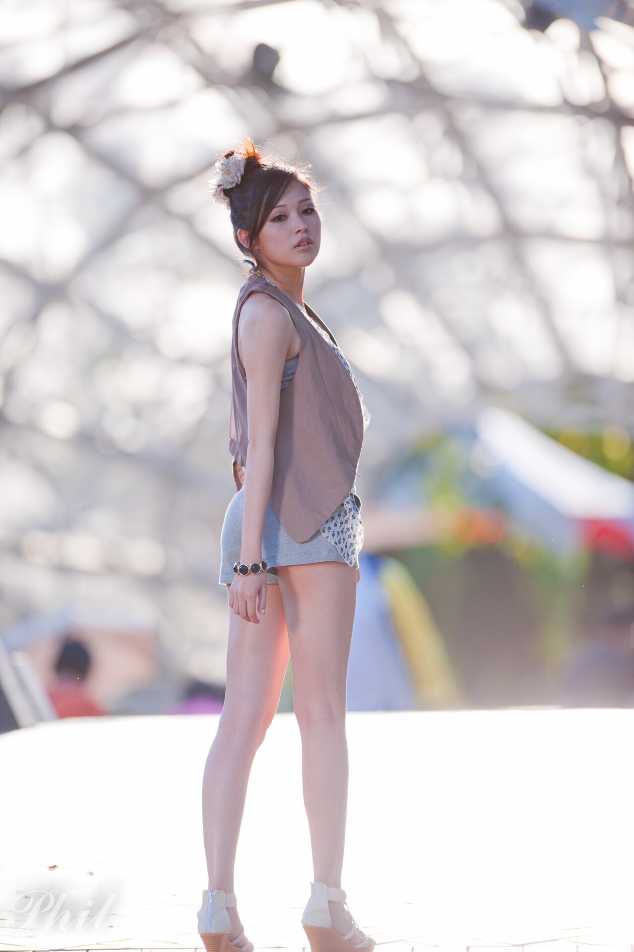 avy恬小魚--远远的风　国产模特高清制服2011.04.24