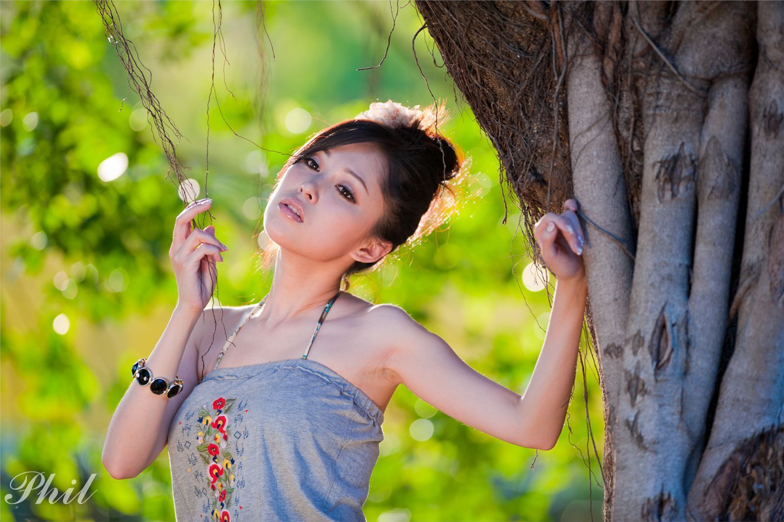 avy恬小魚--远远的风　国产模特高清制服2011.04.24