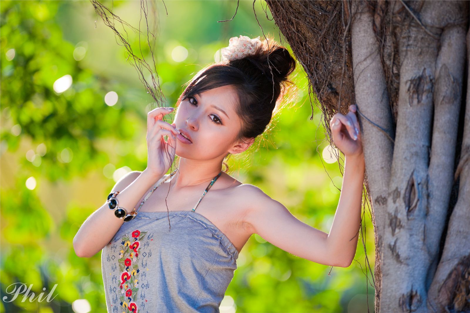 avy恬小魚--远远的风　国产模特高清制服2011.04.24