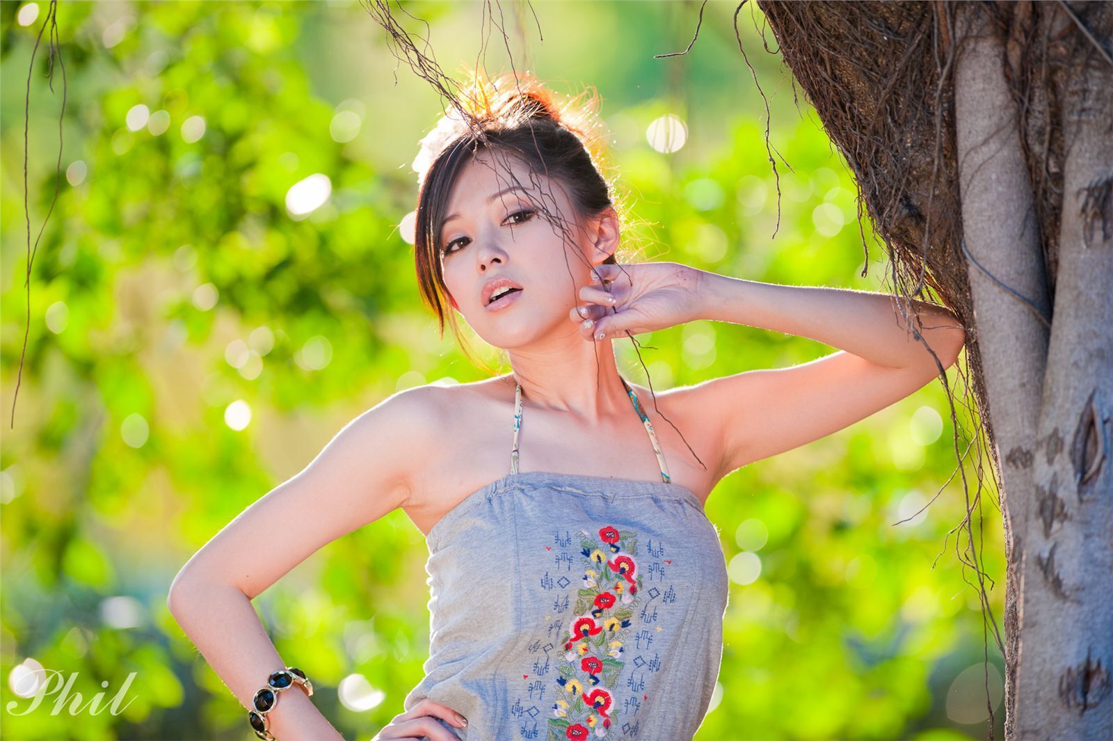 avy恬小魚--远远的风　国产模特高清制服2011.04.24