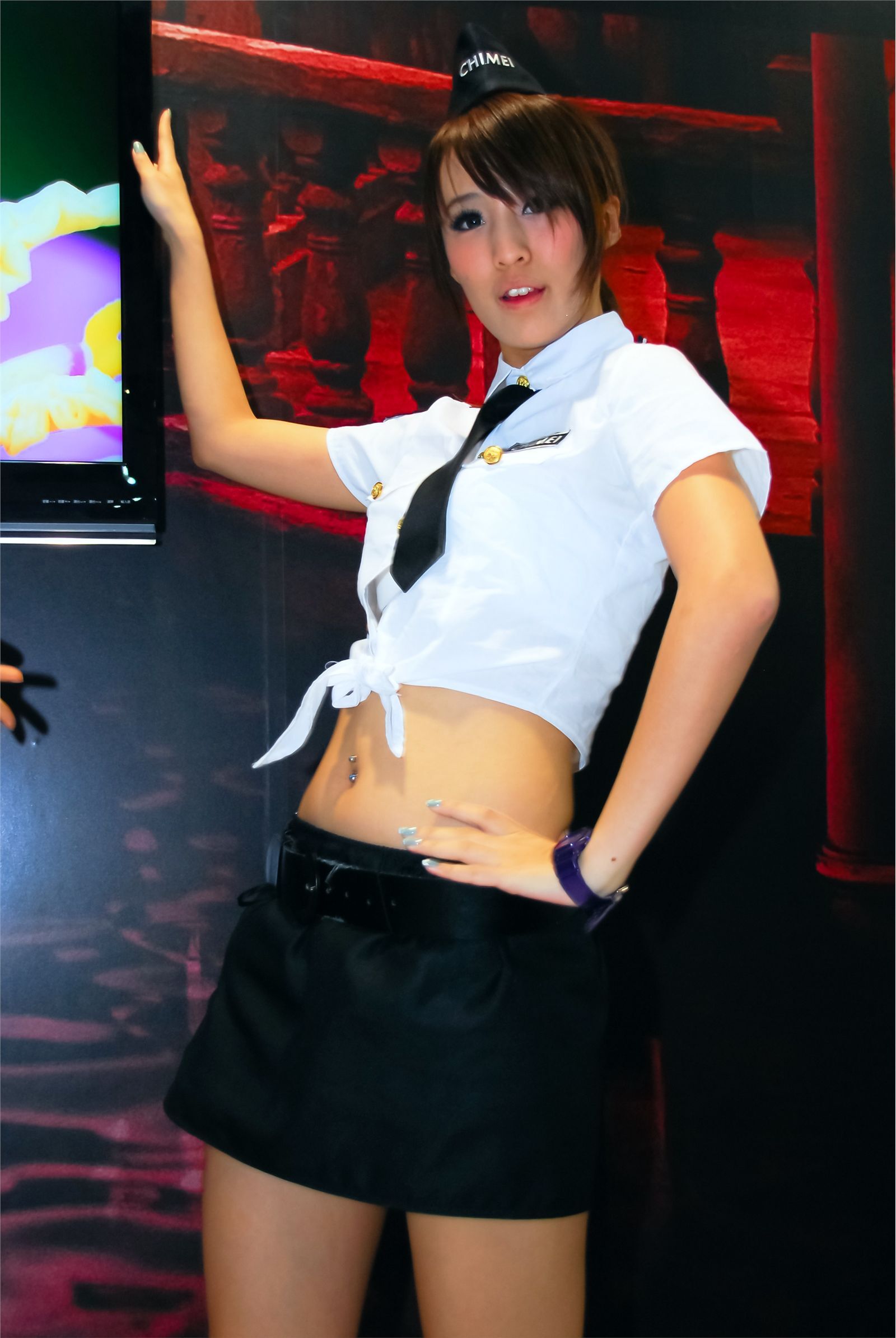 美女展会　2011.12.09 台北资讯展　性感美女模特