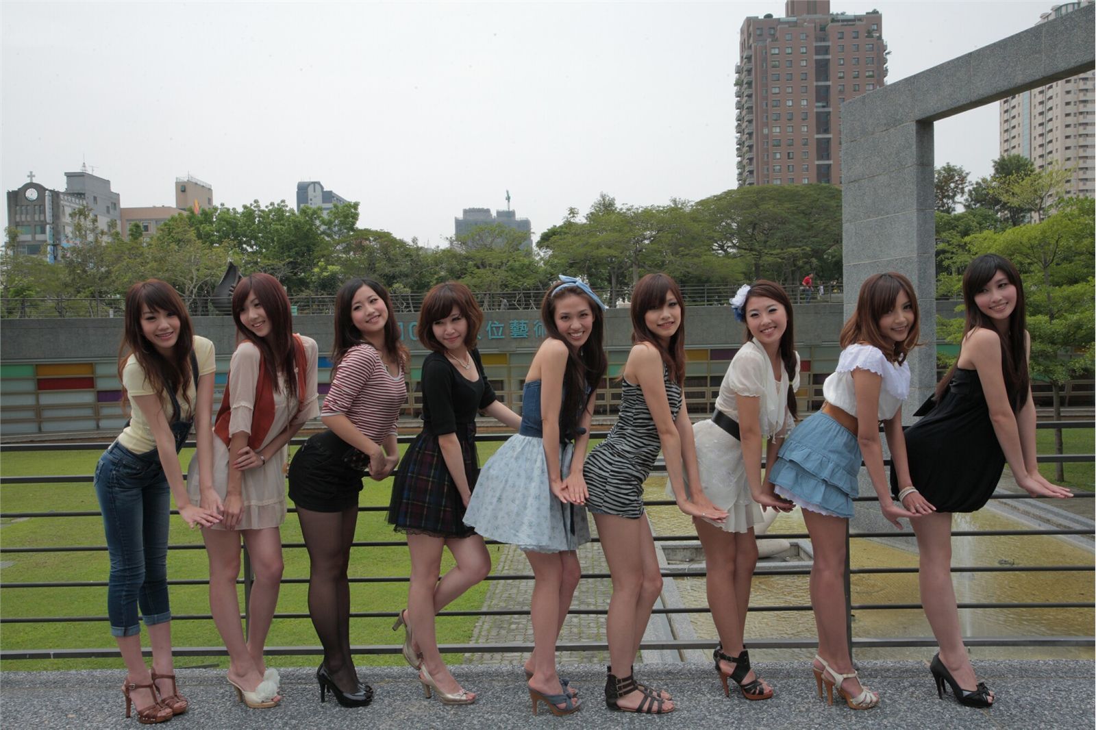 台中麻豆聯誼會 深圳珠宝展模特