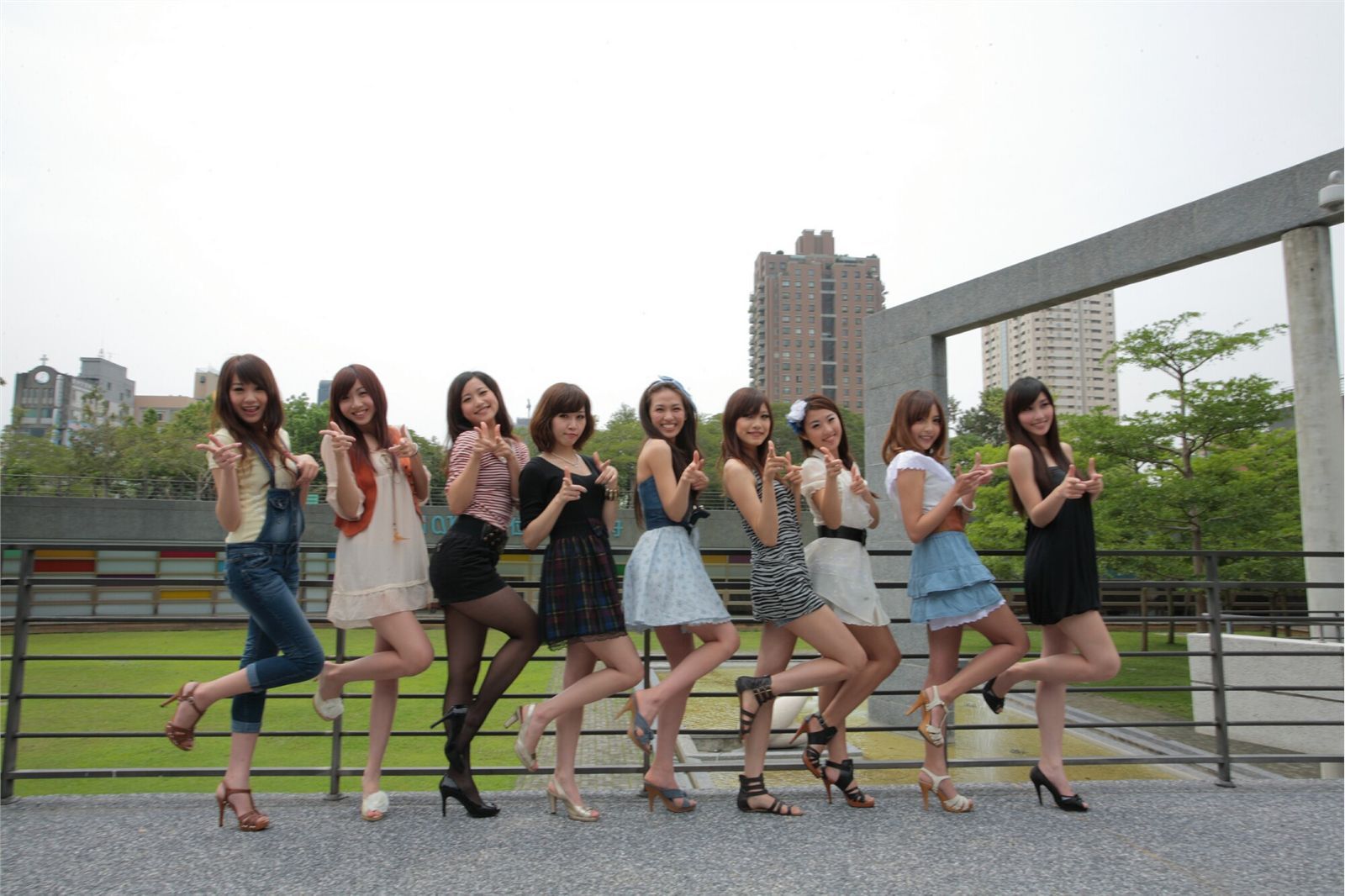 台中麻豆聯誼會 深圳珠宝展模特