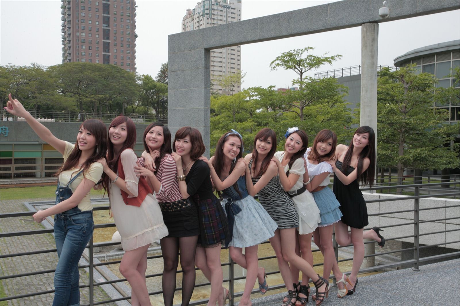 台中麻豆聯誼會 深圳珠宝展模特