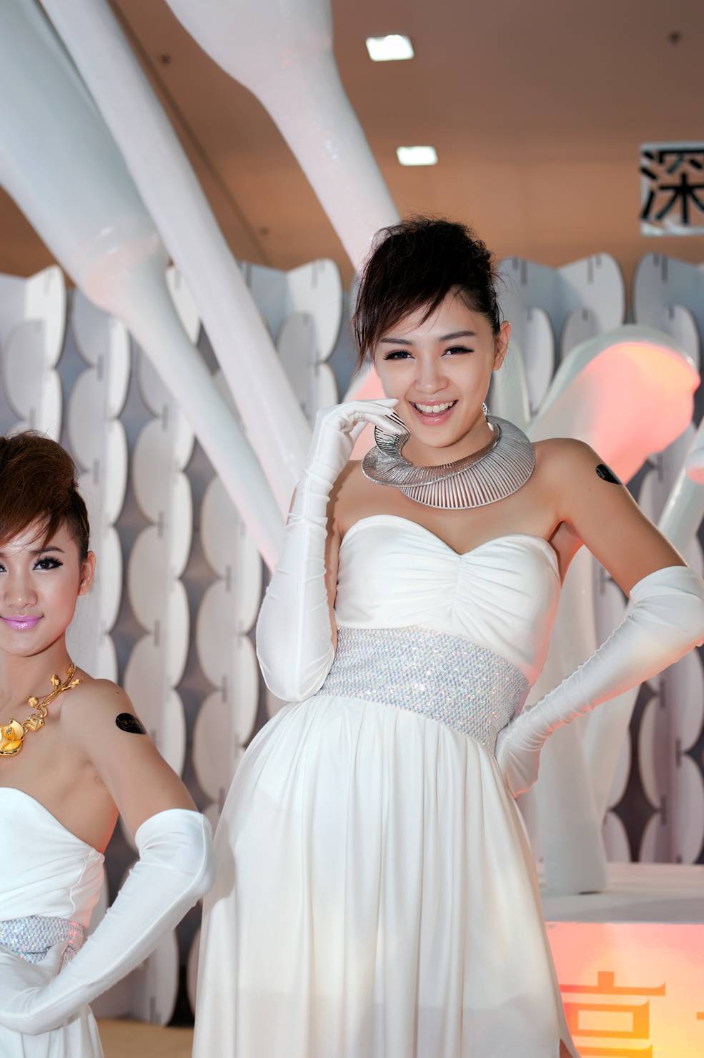 台中麻豆聯誼會 深圳珠宝展模特