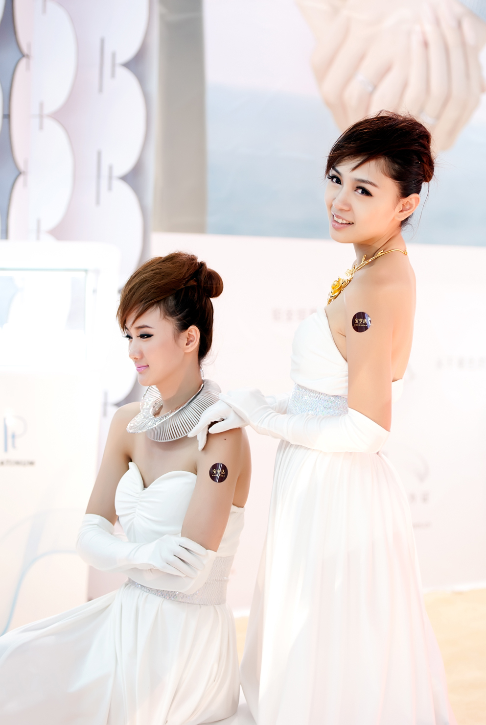 台中麻豆聯誼會 深圳珠宝展模特