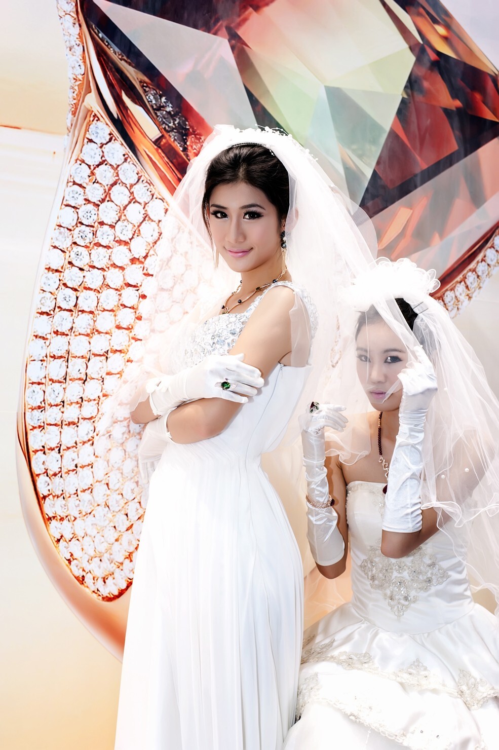 台中麻豆聯誼會 深圳珠宝展模特