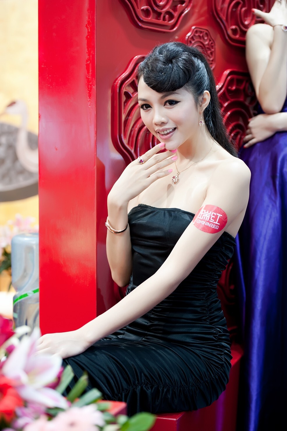 台中麻豆聯誼會 深圳珠宝展模特