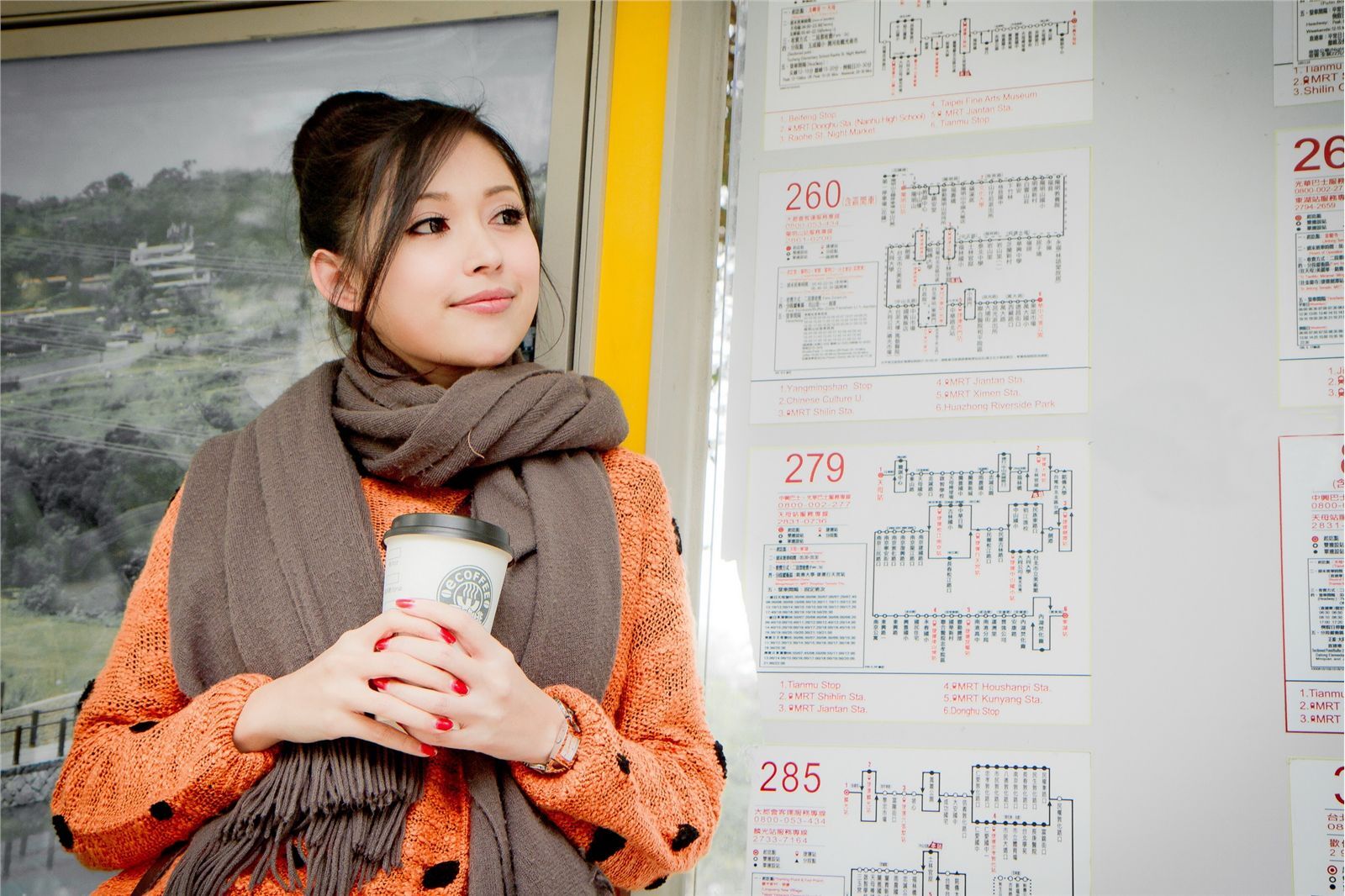 恬小魚 avy陽明山游记　2012.01.27 高清模特套图