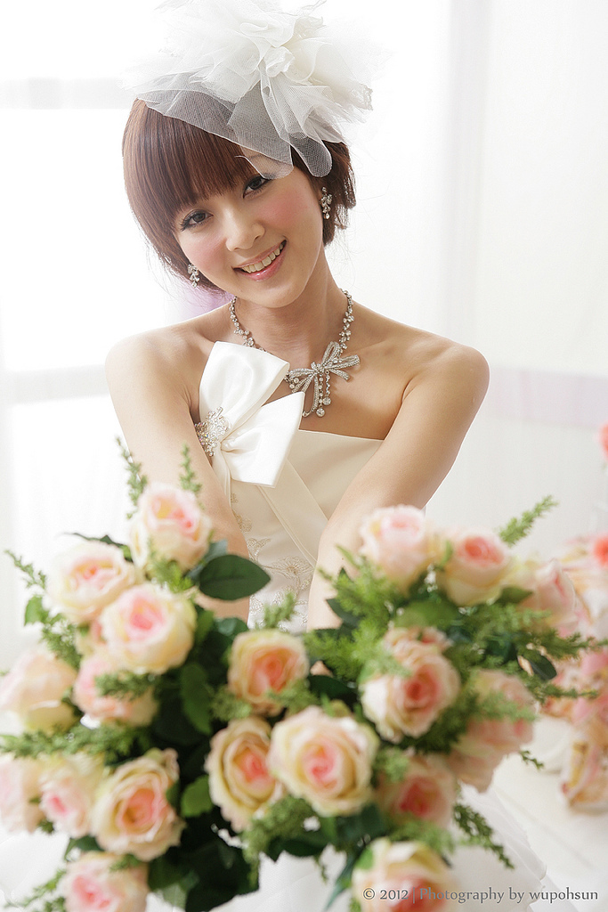 果子 最新婚紗写真2012.02.26　清纯美女模特写真