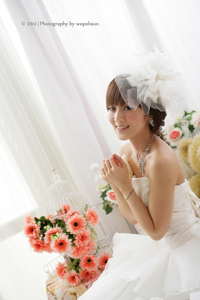 果子 最新婚紗写真2012.02.26　清纯美女模特写真
