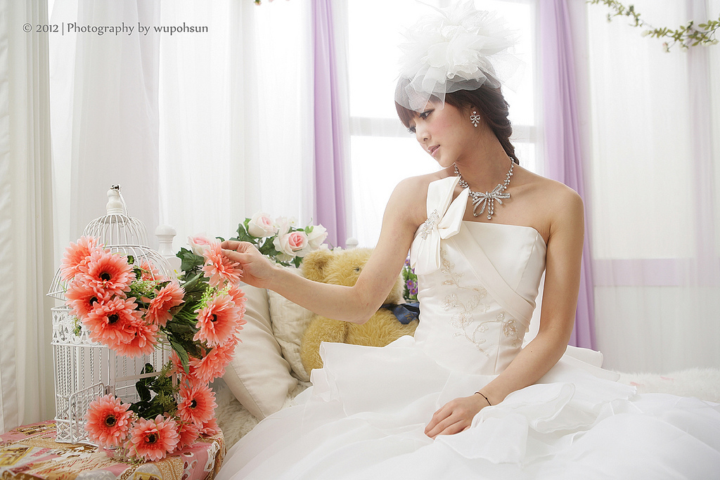 果子 最新婚紗写真2012.02.26　清纯美女模特写真