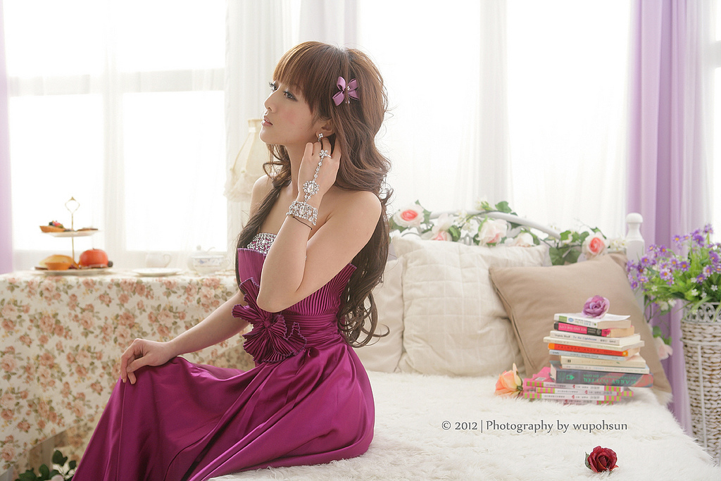 果子 最新婚紗写真2012.02.26　清纯美女模特写真