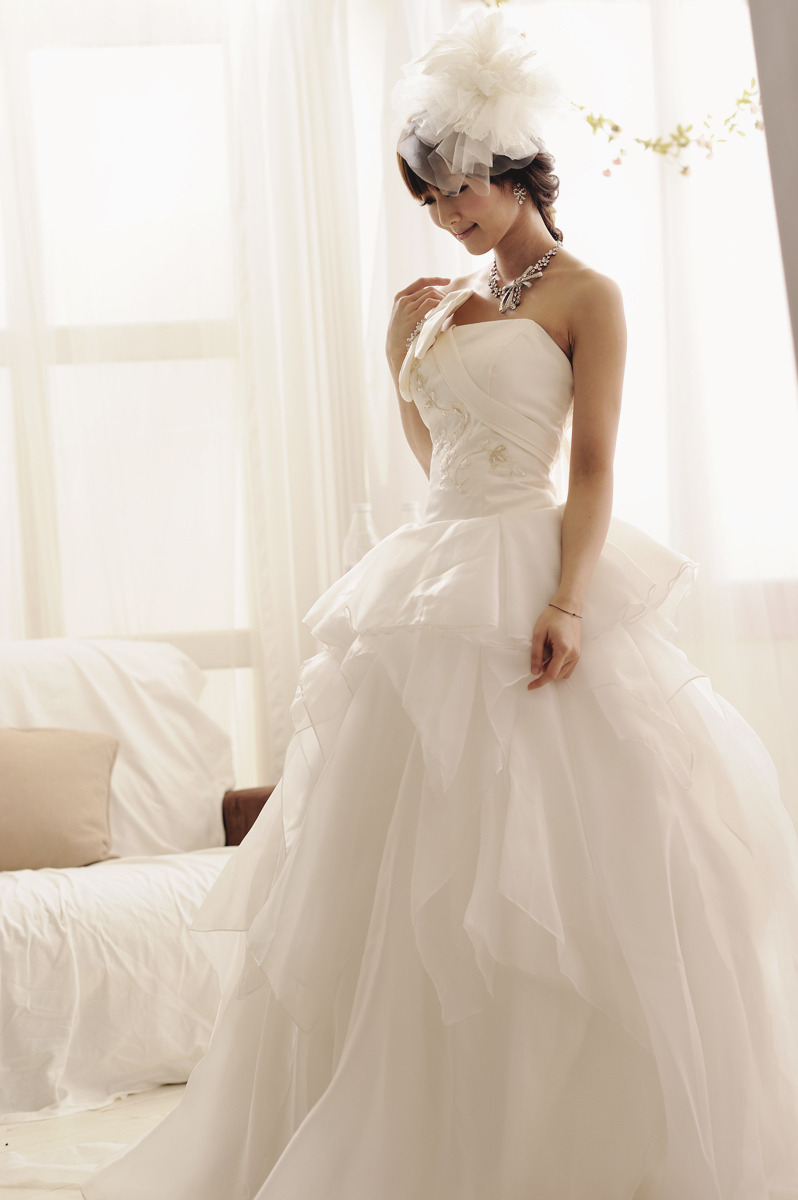 果子 2012.02.26 棚拍婚纱最新青纯美女图片