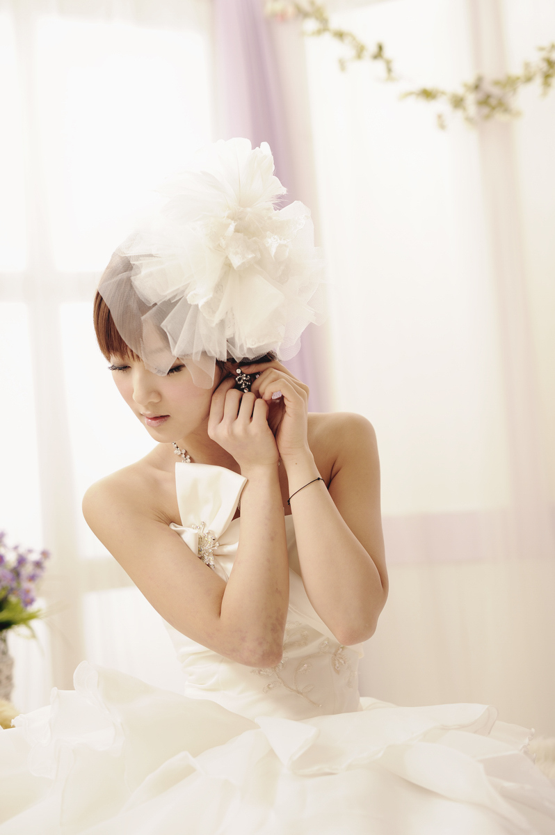 果子 2012.02.26 棚拍婚纱最新青纯美女图片