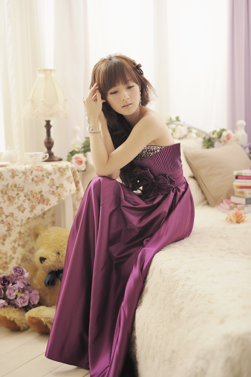 果子 2012.02.26 棚拍婚纱最新青纯美女图片