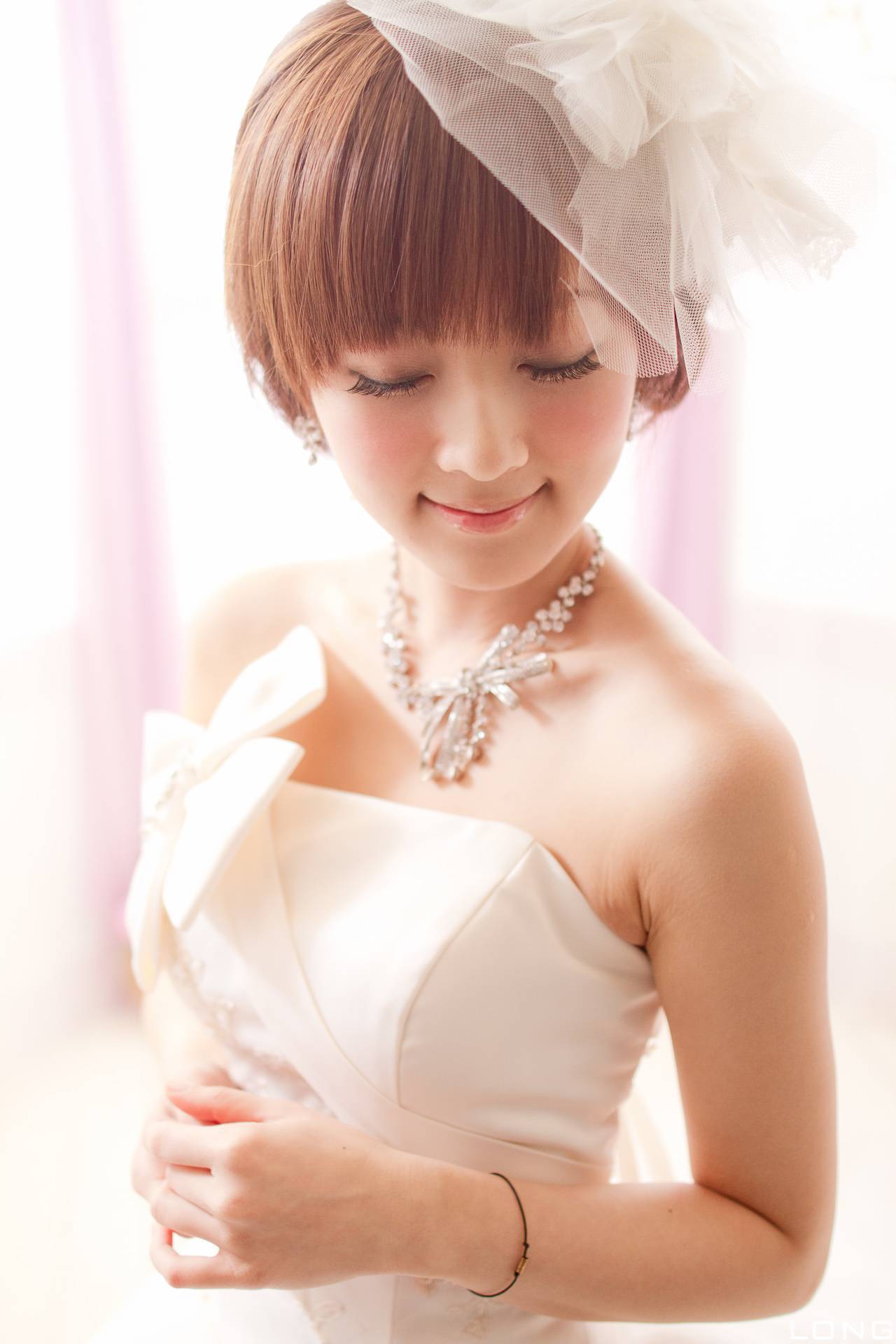 果子 2012.02.26 棚拍婚纱最新青纯美女图片