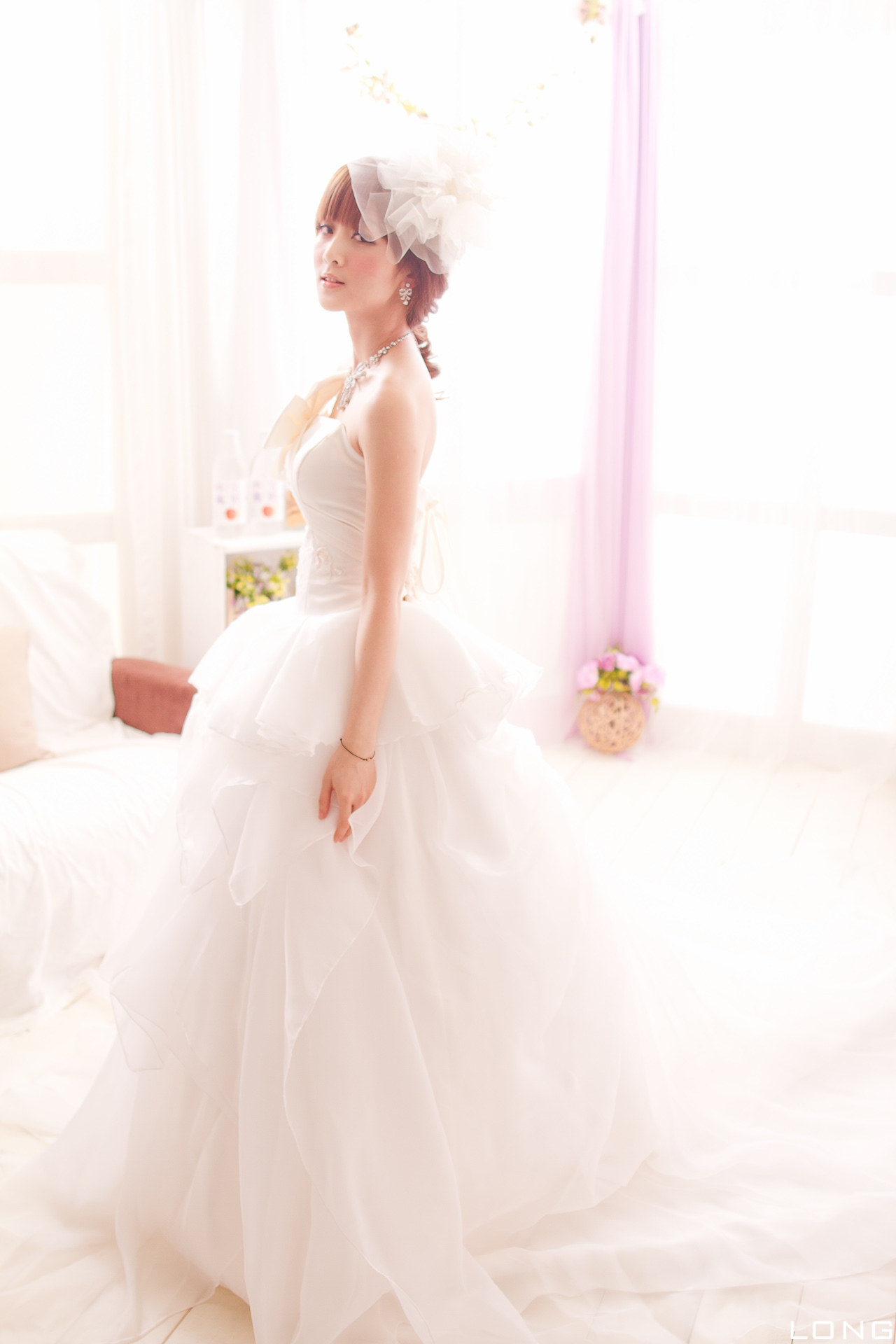 果子 2012.02.26 棚拍婚纱最新青纯美女图片