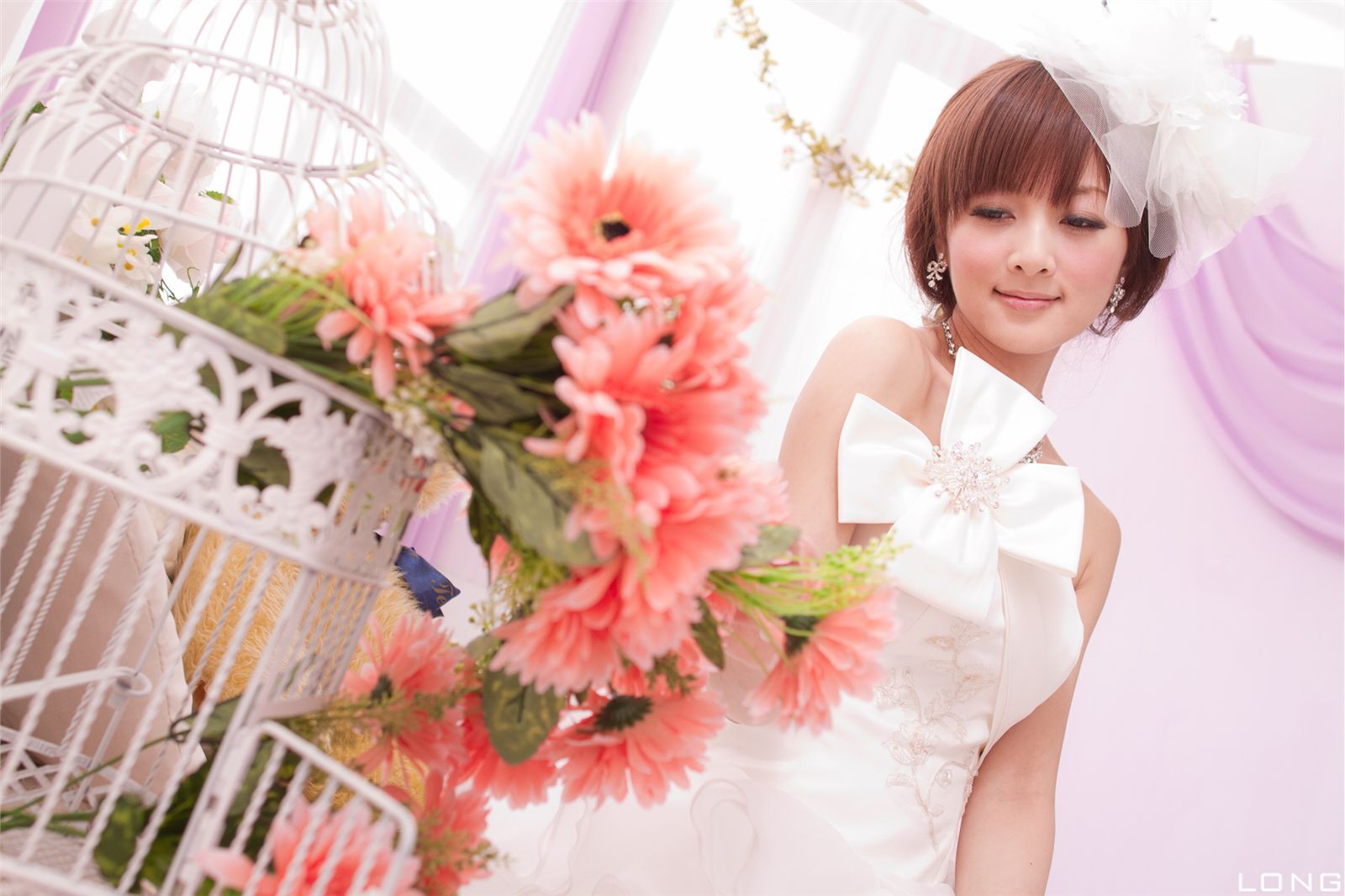 果子 2012.02.26 棚拍婚纱最新青纯美女图片