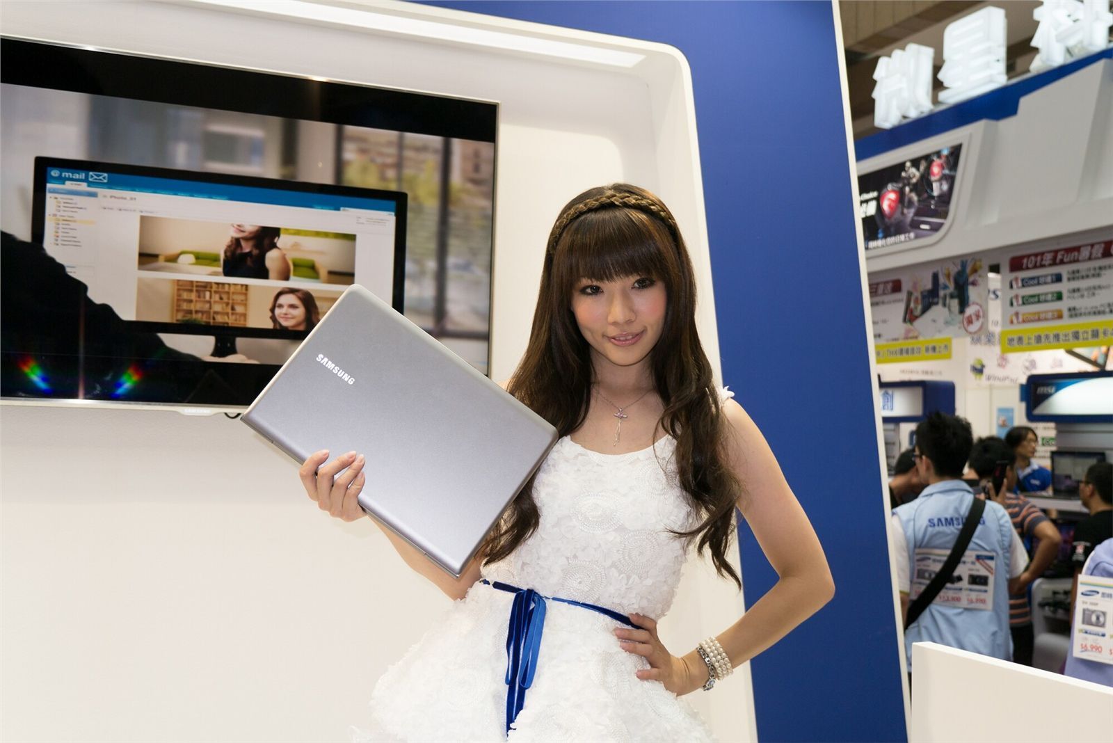 台北電腦應用展20120804 台湾模特写真图片打包下载