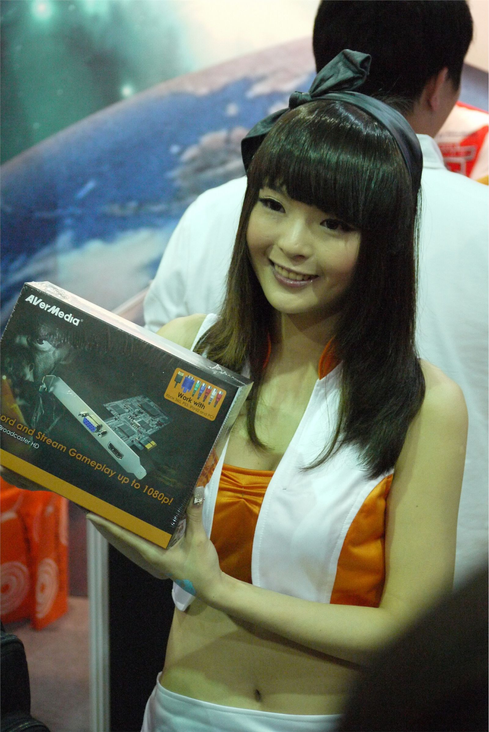 2012 機車展 汽配展 美女车模特写真 国内性感美女